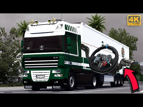 4K|RTX 3090| ETS2 1.46 DAF VAD&k MX-300 PAUL IMMING IBERIA