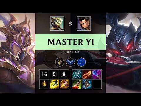 Master Yi Jungle vs Xin Zhao: Triple Kill, Dominating - EUW Diamond Patch 25.S1.1