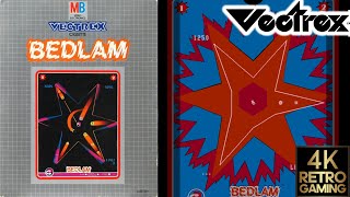 Bedlam Vectrex 4k Gameplay