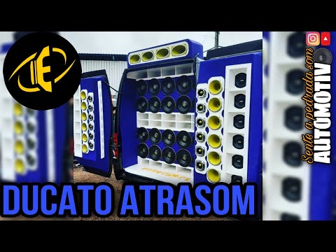 DUCATO ATRASOM EROS HAMMER 7.2K/SENTE  PEDRADA SOM AUTOMOTIVO