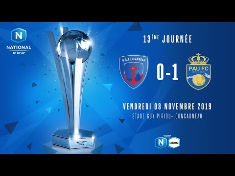 J13 | US Concarneau - Pau FC (0-1), le résumé | National 2019-2020
