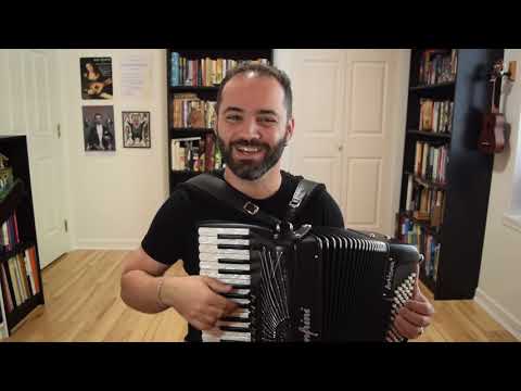 How to play triplet ornaments in Celtic music on accordion TUTORIAL | Uncle Kosta, accordion