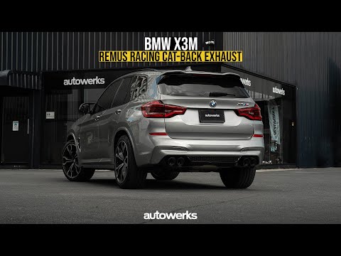 BMW X3M - Remus Exhaust