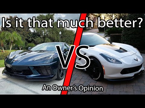 2020 C8 Stingray VS 2019 C7 Stingray - An Owner's Comparison (POV Drive)