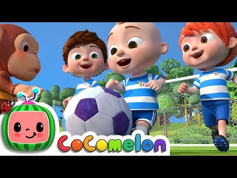 The Soccer (Football) Song | CoComelon Nursery Rhymes & Kids Songs