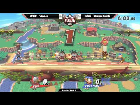 UGC Niagara 2015: IQHQ | Vinnie vs EGE | Chrim Foish Loser's Top 8.