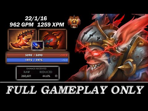 it's IMPOSSIBLE to KILL 5K HP Meepo + Scepter 1259 XPM, 22 KILLS, 962 GPM - Full Gameplay Meepo #225