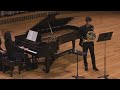 John Williams Horn Concerto, Performed by Ashton Davies