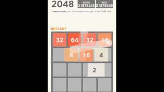 How to cheat in 2048 puzzle using gamekiller