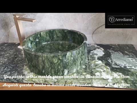 %lavabo da appoggio da bagno o cucina in marmo pietra o granito%