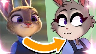✨ Watch Me DRAW FANART Of Judy Hopps From Zootopia // FULL COLOR #speedpaint #draw ✨