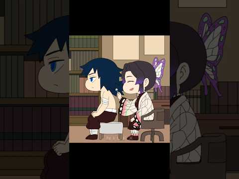 Shinobu is having fun with Giyu 😂 #fyp #kny #foryou #demonslayer