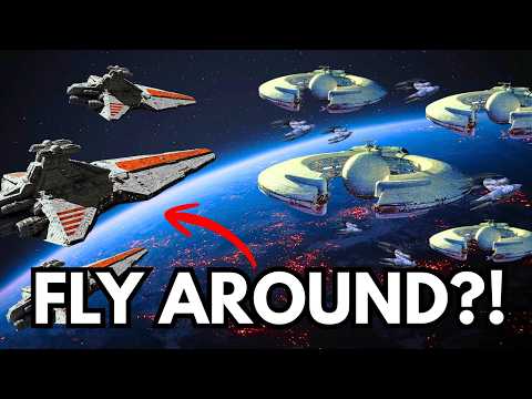 The Reasons you can't Fly around a Blockade in Star Wars