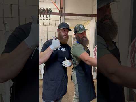 See the difference between grainfed, American Tajima, and 100% grassfed beef #shorts #butcher #beef