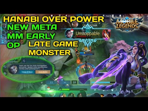 HANABI THE REAL EARLY!LATE GAME MONSTER - BUILD HANABI 2020 TERSAKIT DAN CARA FAST FARMING!!