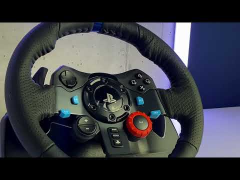 Руль Проводной Logitech PlayStation 4 G29 Driving Force Racing Wheel (941-000110, 941-000112) Black - фото 1 - id-p1495660435