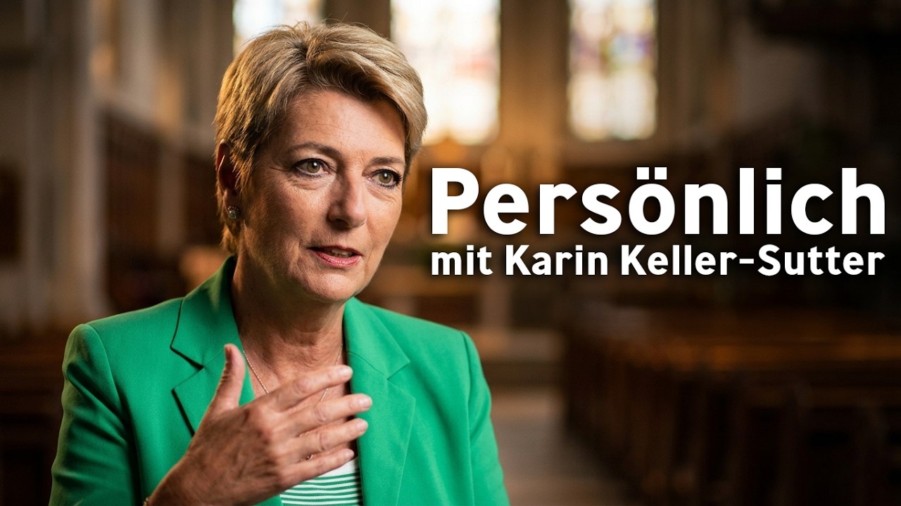 Grossmünster Gespräch mit Bundesrätin Karin Keller-Sutter