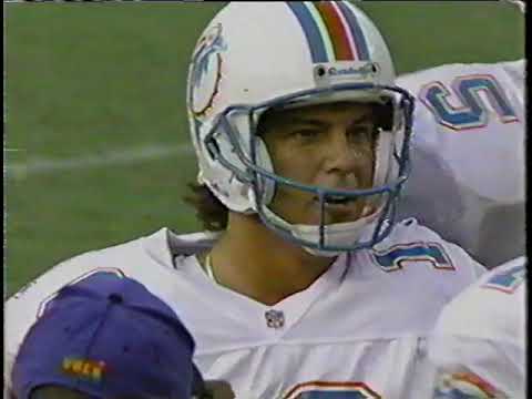 Houston Oilers vs Miami Dolphins (November 22, 1992) "Stoyanovich Sticks It To The Oilers"