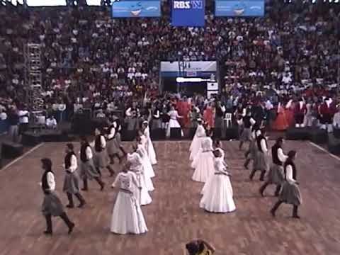 CTG Tebanos do Igai no ENART 2002, coreografia de saída.