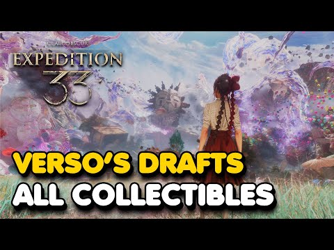 Clair Obscur: Expedition 33 - Verso's Drafts 100% All Collectibles (Weapons, Pictos, Outfits, etc..)