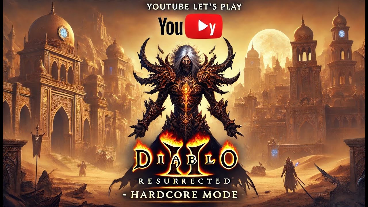 #diablo2resurrected Saison 9 - Akt 1 - Andariel in Hardcore only 1 Life #runenlernen #gameplay