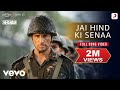 JaiHind Ki Senaa Shershaah Official Full Song Sidharth Kiara Vikram M Manoj M