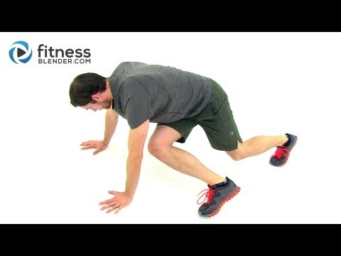 Lower Body HIIT for Strong Legs Fitness Blender HIIT Man Workout