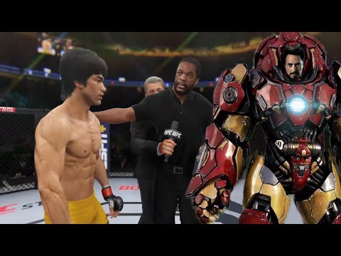 UFC4 Bruce Lee vs. Iron Man EA Sports UFC 4