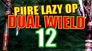 Skyrim Pure Lazy OP Dual Wield Walkthrough Part 12: Speech Check Challenge Run 1