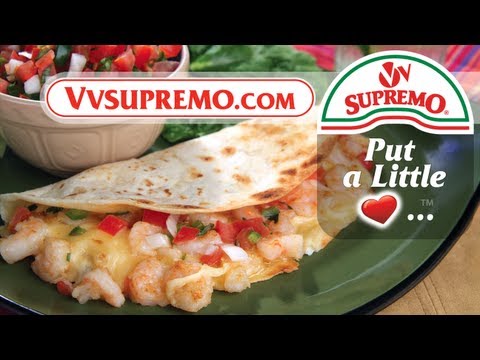 Shrimp Quesadilla How to Make (English)