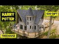 MAGICAL HARRY POTTER TREEHOUSE 2 Story 600sqft Tiny Home Treehouse