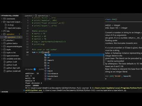 What Is Arithmetic Operators In Python With Practical Examples And Notes Python Full Course