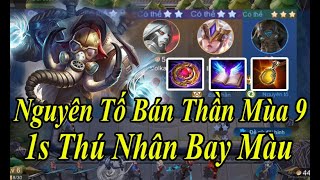 Đội Hình Sốc Dame Mạnh Nhất Cờ Liên Quân Mùa 9 Nguyên Tố Bán Thần 3 Giây Team Địch Bay Màu
