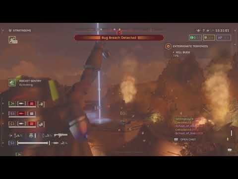 HELLDIVERS 2:E142 3/3. The Divers dive hard with a vengeance. Live free or dive hard 😂