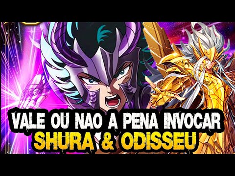 BANNER ODISSEU & SHURA VALE OU NAO A PENA INVOCAR SAINT SEIYA AWAKENING