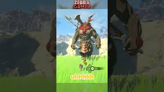 Surprised by a Lynel! - The Legend of Zelda Tears of the Kingdom #tearsofthekingdom #shorts