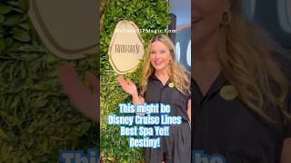 💦Disney Cruise Line just built the most Beautiful Rainforest Room Ever! #disneycruise #spa