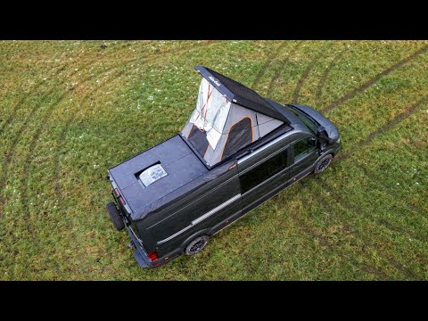 ALUVARO - Aufstelldach - Dachzelt mit Durchstieg - Vanlife - für Sprinter, MAN TGE und Crafter