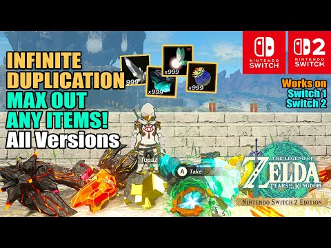 NEW METHOD! Fastest Item Duplication Glitch for Version 1.0-1.4.2 | Zelda Tears of the Kingdom