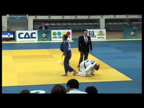 EC Juniors 2010 - O. STARKOVA (UKR) vs K. FREY (SUI) -52 Bronze