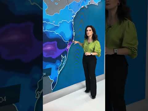 Previsão do tempo: chuva volumosa pode provocar transtornos em Santa Catarina e Rio Grande do Sul