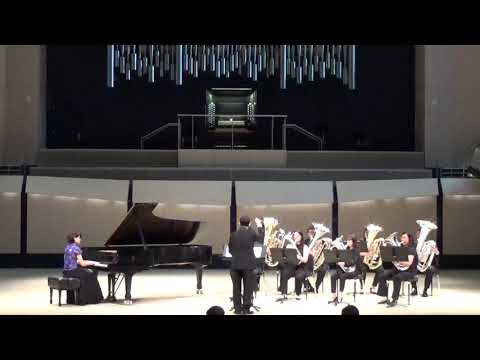 教育学科 北翔大学音楽コース　チューバ・ユーフォニアムアンサンブル　HOKUSHO UNIVERSITY TUBA/EUPHONNIUM ENSEMBLE ITEC 2019  Gershwin