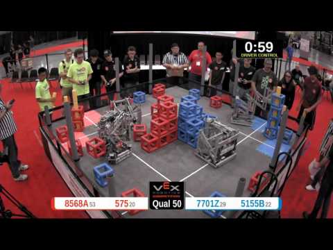 2015 VRC Sci Q50 - 8568A 575 vs 7701Z 5155B - 48 to 70 - VEX Worlds 2015 - Science Division
