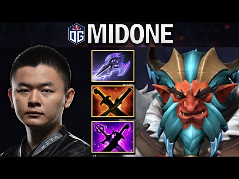 OG.MIDONE TROLL WARLORD WITH SANGE AND KAYA - DOTA 2 7.28 GAMEPLAY