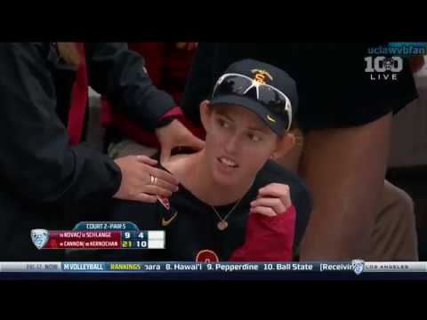 NCAA Beach Volleyball - LMU at USC  (March 11th 2016)