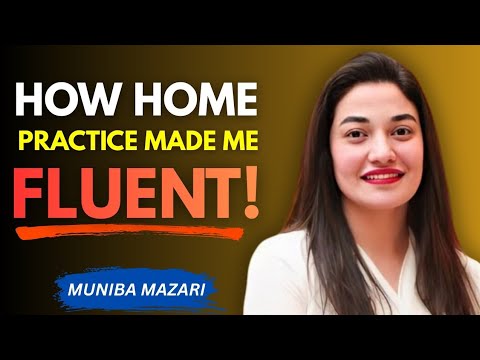 English Improved When I Practiced Daily | Best Motivational Speech By Muniba Mazari 
