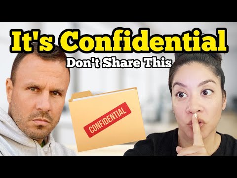 CONFIDENTIAL ... DO NOT SHARE WITH ANYONE
