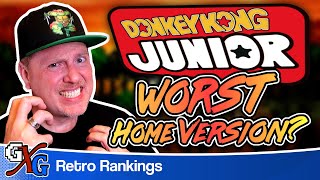Donkey Kong Jr Atari 2600 & the 8 First to Worst Home Ports of the Arcade Classic!