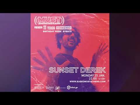Sunset Derek for 11 Years Radio Must Athens