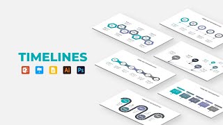 Animated PowerPoint Timelines Infographics